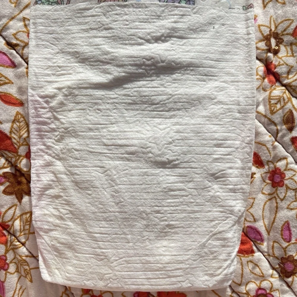Vintage Huggies Size 3 Ultratrim 1993 USA‎ Diapers Baby's Blocks Plastic Print